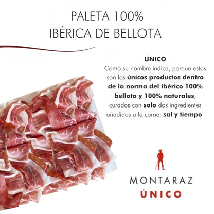 Caja Regalo Gourmet | 6 Loncheados De Paleta 100% Ibérica De Bellota Envasados Al Vacío (600gr) De Salamanca_1