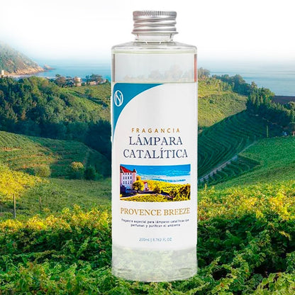 Lámpara Catalítica Orange Diamonds + Aroma Provence Breeze 200ml - Elimina Malos Olores, Impurezas Y Perfuma_2