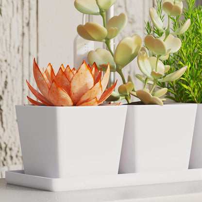Luz Crecimiento Plantas Outsunny Pp, Aluminio Blanco 31.8x13.4x35.6 Cm 84h-425v90wt_3