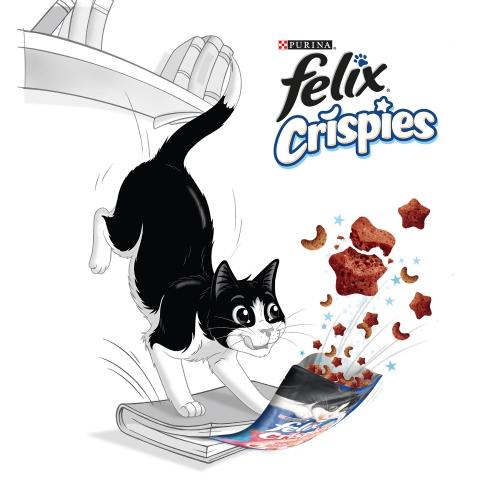 FELIX Crispies Salmón y Trucha 45g