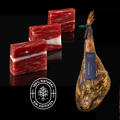 Jamon De Cebo De Campo Ibérico | 50% Raza Ibérica | Curación 24 Meses | Pieza De 7,5-8,5 Kg | 100% Natural_5
