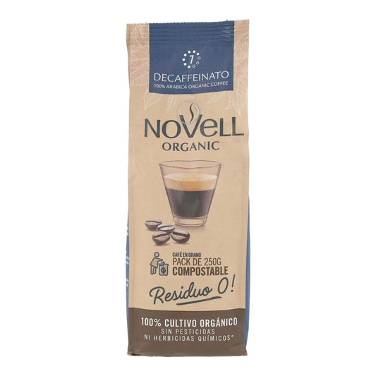 Café en grano ECO descafeinado 250 g