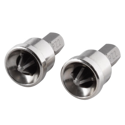 Wolfcraft 1344000 - 2 puntas Solid, Pozidriv, para la construcción interior No. 2