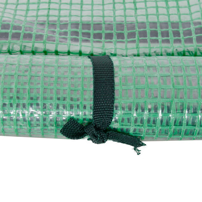 Mini Invernadero De Plástico Acero 200x100x80 Cm-outsunny. Verde_4