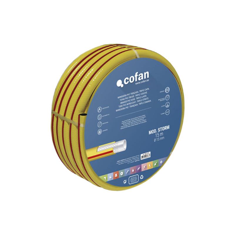 Manguera Pvc Modelo Storm 3c Trenzada Ø25x25 M_0