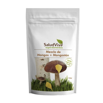 Mezcla de Hongos, Mangostán y Acerola Salud Viva 125 g