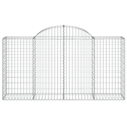 Cestas De Gaviones 50 Uds Forma De Arco Hierro 200x50x100/120cm_3
