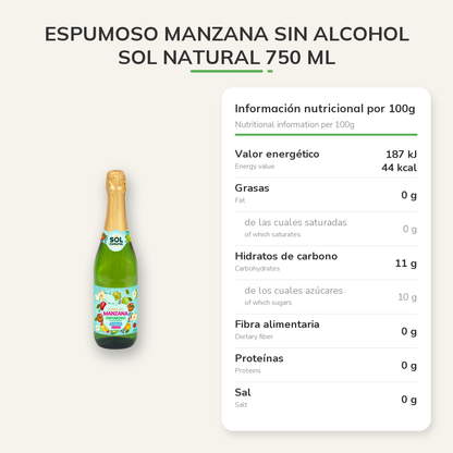 Información nutricional