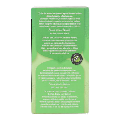Yogi Tea BIO té blanco con aloe vera, 17 bolsitas