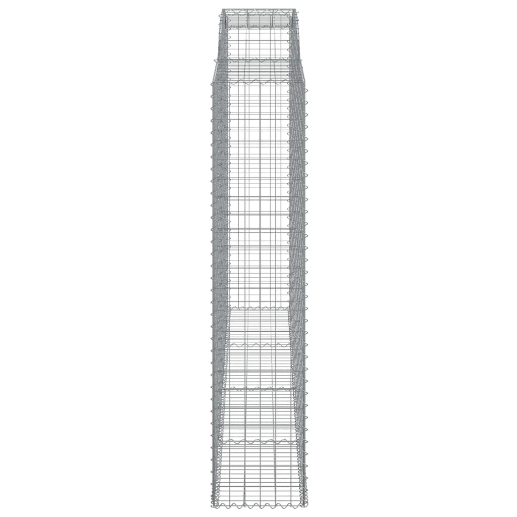 Cestas De Gaviones 11 Uds Forma De Arco Hierro 300x50x220/240cm_4