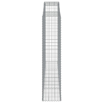 Cestas De Gaviones 13 Uds Forma De Arco Hierro 300x50x220/240cm_4