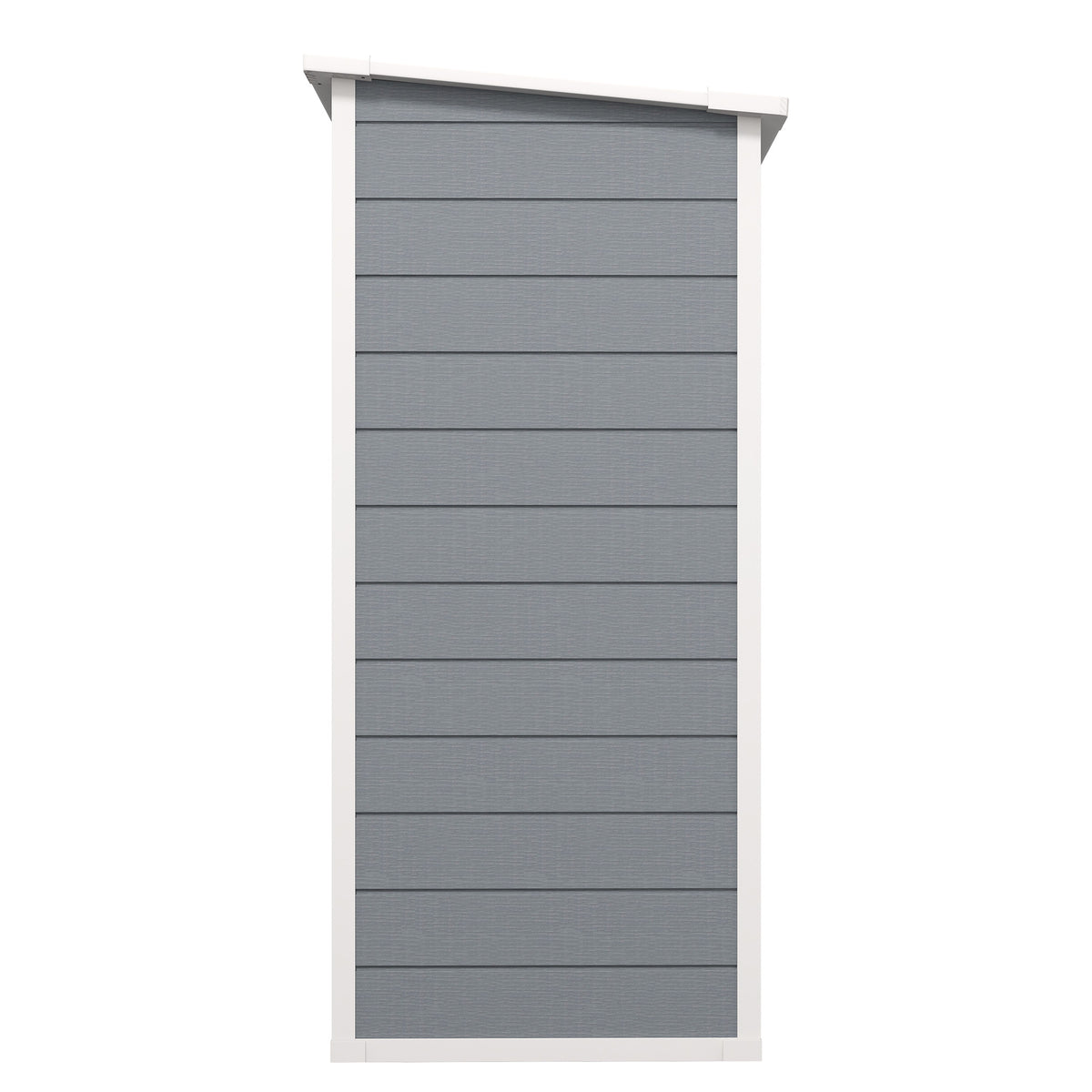 Caseta De Jardín Outsunny Pp, Aleación De Aluminio Gris 151x92x193 Cm 845-954v00gy_5