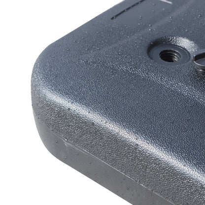 Base De Sombrilla Outsunny Hdpe Negro 46x45x26 Cm_4