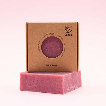 Jabón Natural Artesano de Uva Roja Labnatur 100 g | Tonifica y Revitaliza | Piel Madura o Apagada | Vegano_2