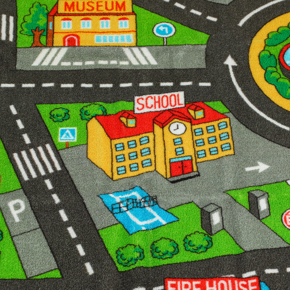 Alfombra Infantil Aiyaplay Poliéster Multicolor 200x150x0.5 Cm_4