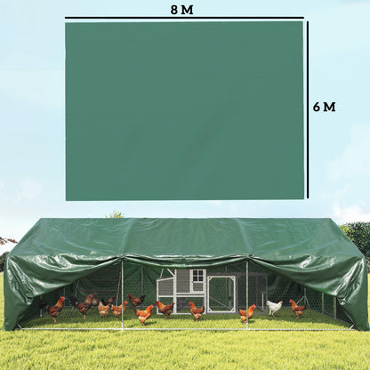 Lona Impermeable Exterior Outsunny Pe Verde 800x600 Cm_2