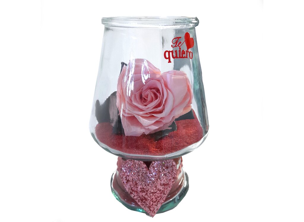 Velero Cristal Corazon Rosa 10x20_0