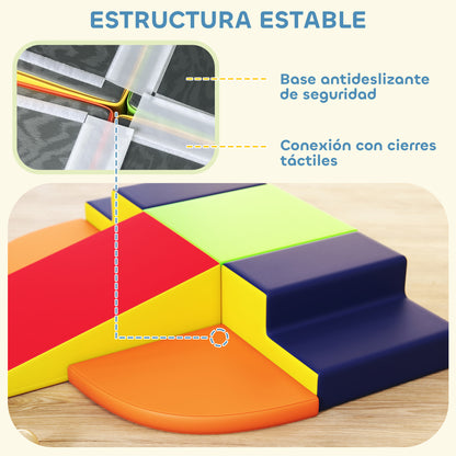 Bloques De Espuma Aiyaplay Cuero Sintético Multicolor 60x40x20 Cm 3d0-032v00mx_5