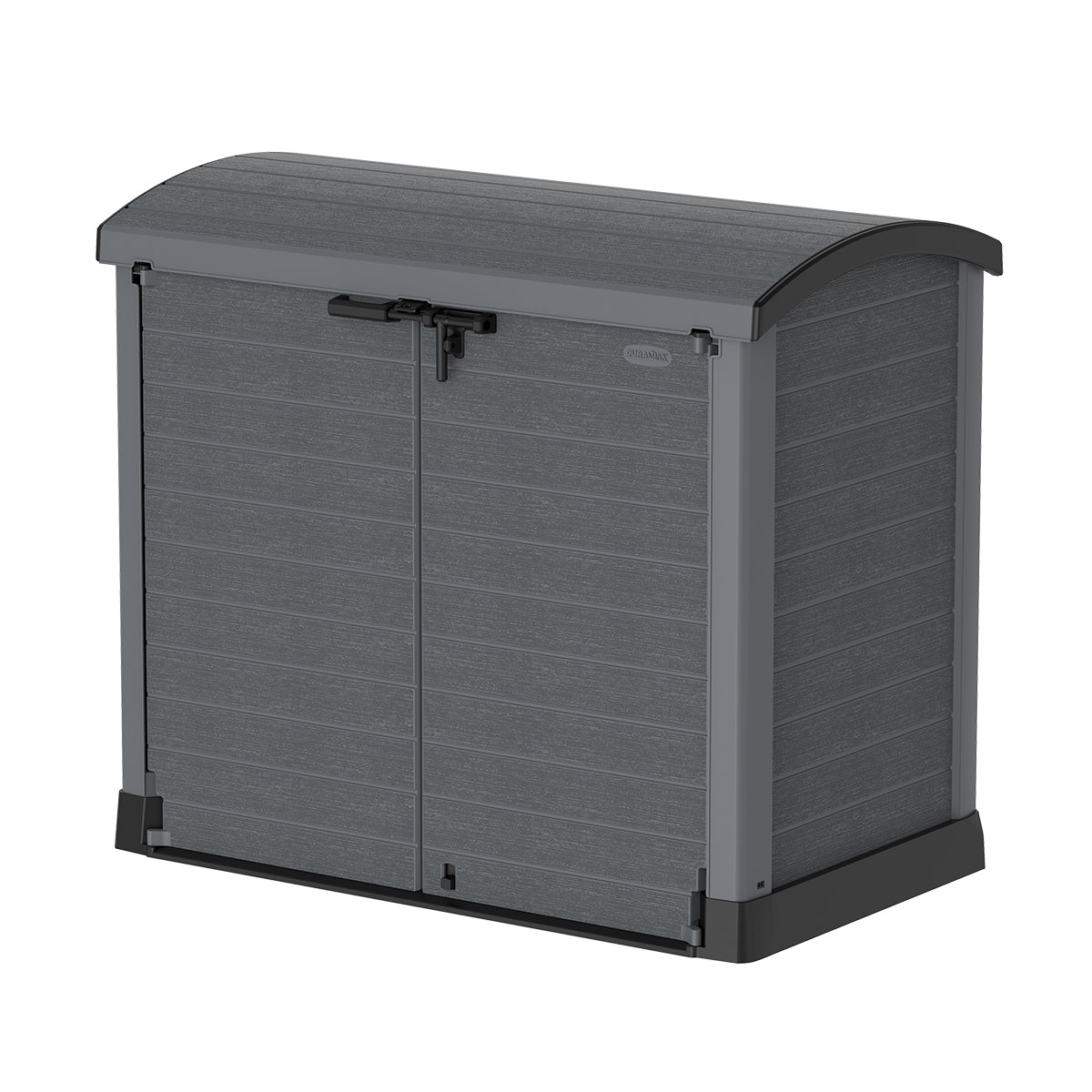 Duramax - Arcón Cubre Cubos Exterior - 1200 L - Pvc - Color Gris Antracita - -_0