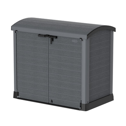Duramax - Arcón Cubre Cubos Exterior - 1200 L - Pvc - Color Gris Antracita - -_0