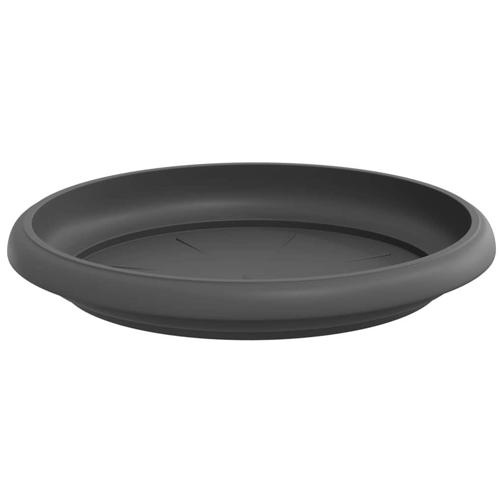 Bandeja Redonda Para Flores 24 Uds. Negro Ø 14 X 2 Cm Plástico_4