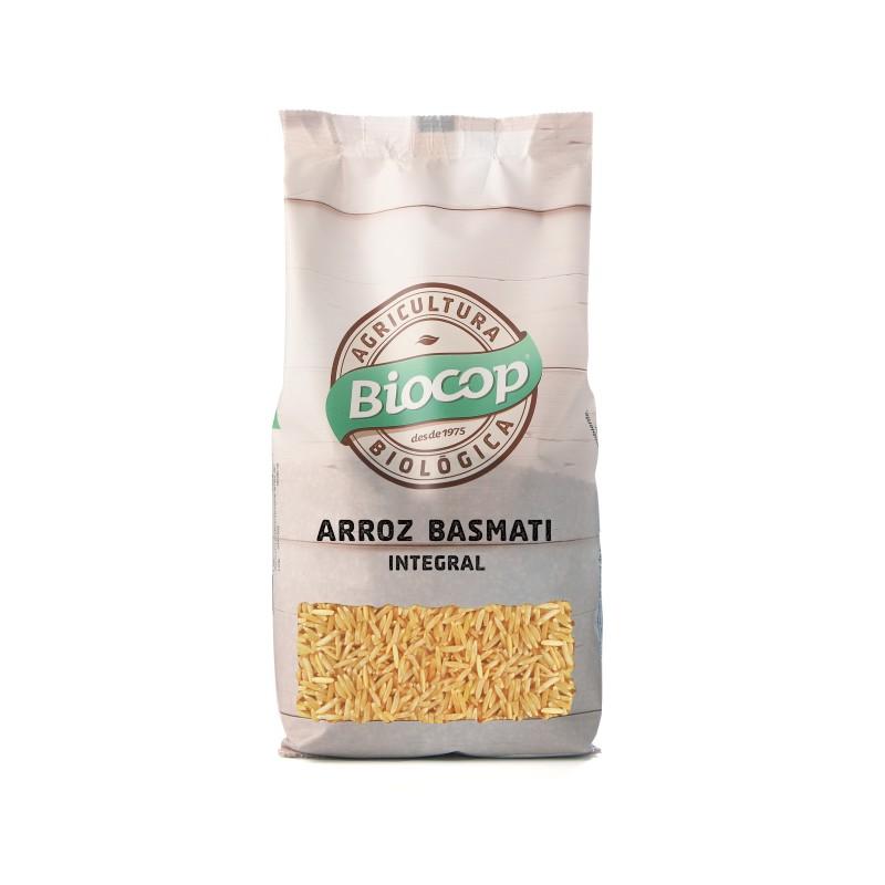 Arroz Basmati Integral Biocop, 500g