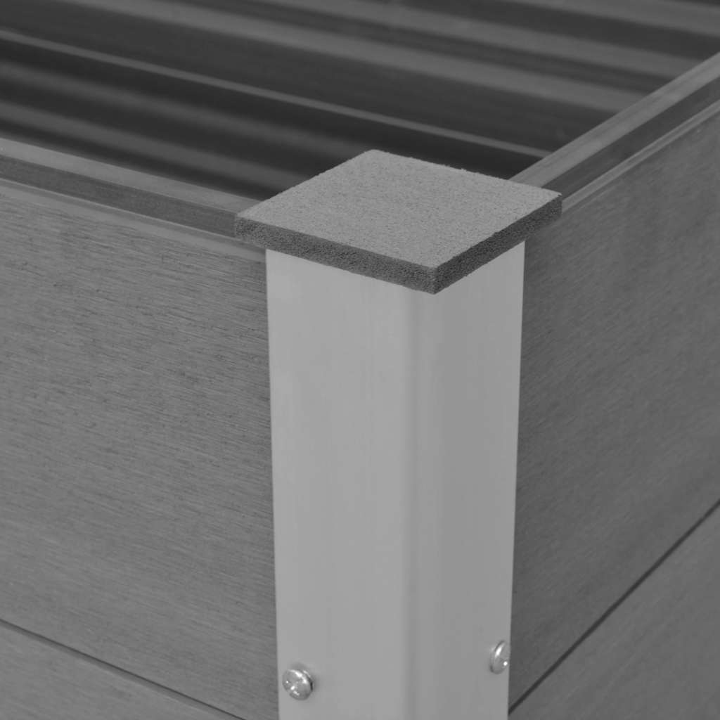 Arriate De Wpc Gris 100x50x91 Cm_5