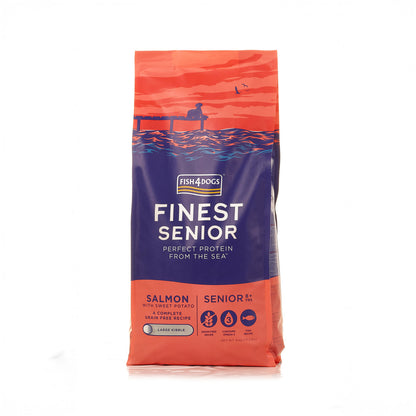 Fish4dogs Pienso Para Perro Senior Sin Cereales – Salmón Y Boniato 6 Kg_0