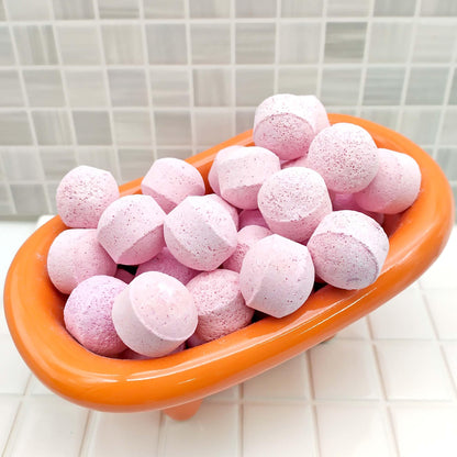150 Mini Bombas Efervescentes Para Manicura Y Pedicura - Aroma: Frambuesa - Pack Especial Profesionales_2