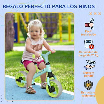 Bicicleta Sin Pedales Aiyaplay Acero, Pu Verde 66.5x34x47 Cm_5