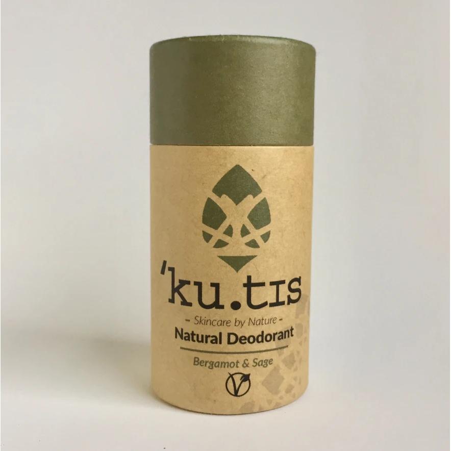 Desodorante ecológico Zero Waste Bergamota y Salvia Kutis 55 g