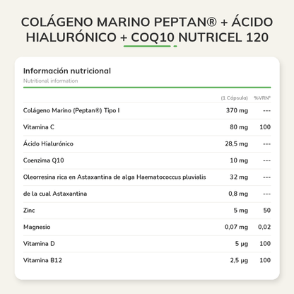 Información nutricional
