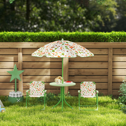 Conjunto Infantil Jardín Aiyaplay Acero, Poliéster Verde 49.5x49.5x50 Cm_4