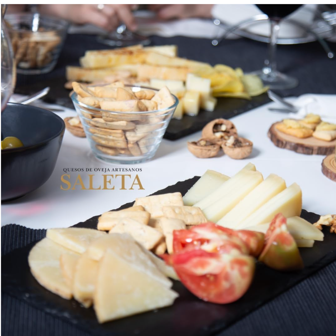Cesta Quesos Gourmet Regalo | Queso De Oveja | 3 Cuñas De Queso Con Trufa, Con Guindilla Y Ahumado | Surtido De Quesos_3