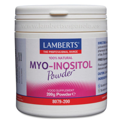 MYO Inositol en polvo  Lamberts 200 g
