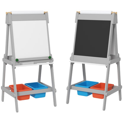 Caballete De Pintura Aiyaplay Mdf Gris 51x50x108 Cm_0