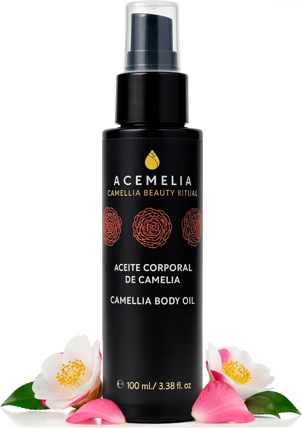 Aceite Corporal Y De Masaje De Camelia_0