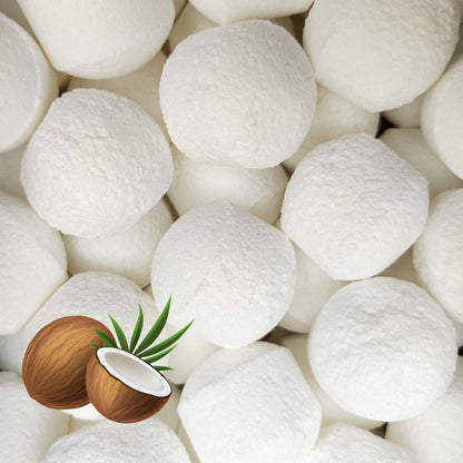 200 Mini Bombas Efervescentes Para Manicura Y Pedicura - Aroma: Coco - Pack Especial Profesionales_3