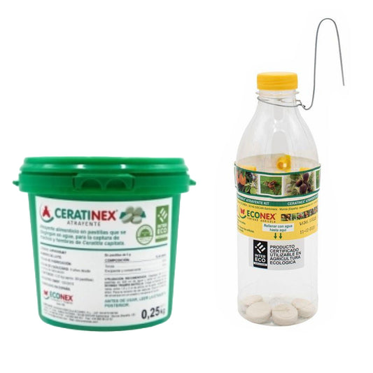 Pack ahorro Kit atrayente mosca de la fruta y del olivo Ceratinex