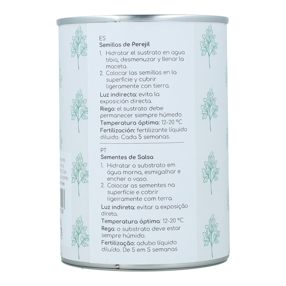 Kit de cultivo aromáticas Perejil Planeta Huerto