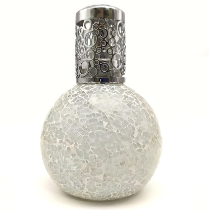 Lámpara Catalítica Mosaico Blanco + Aroma Lavender Expression 500ml - Elimina Malos Olores, Impurezas Y Perfuma_1