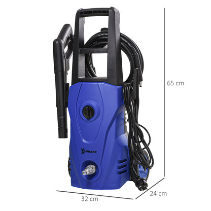 Hidrolimpiadora 1600w Caudal 432 L / H 130 Bar Durhand 23.5x27x68 Cm Azul_2