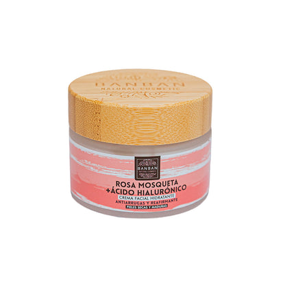 Crema Facial Rosa Mosqueta Y Ácido Hialurónico 50ml Banban_0