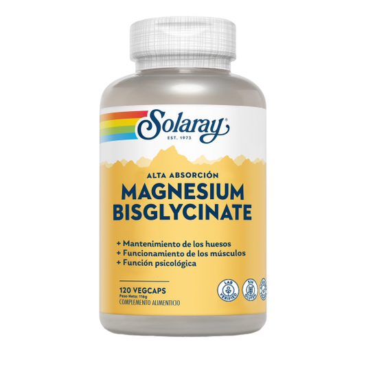 Bisglycinate Magnesio Solaray 240 VegaCaps