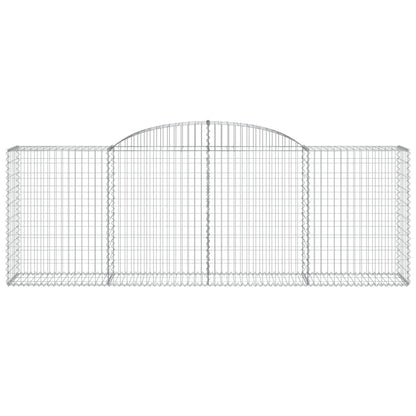 Cestas De Gaviones 20 Uds Forma De Arco Hierro 300x50x100/120cm_3