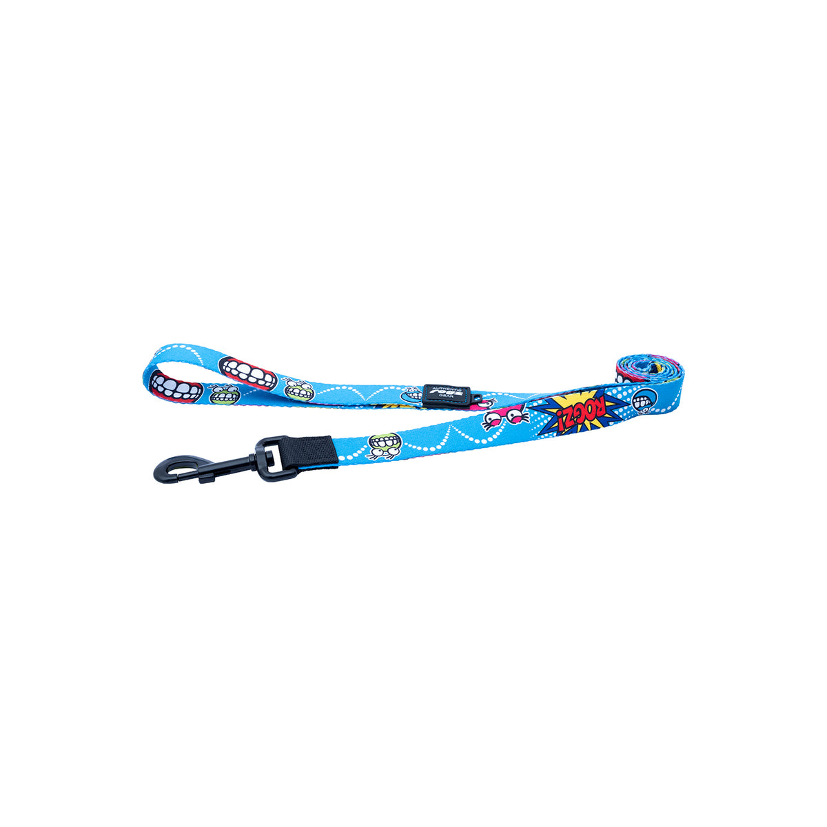 Correa Para Perro, Modelo Fusion De Rogz, Estampado Comic Azul. Talla L (21-40kg)_3