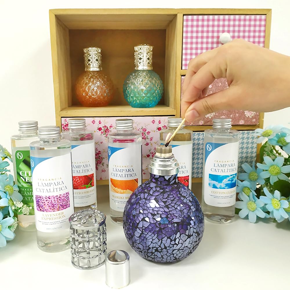 Pack 3x Fragancia Lámpara Catalítica 200ml: Aroma Lollipop - Disfruta Tu Aroma Favorito Durante Más Tiempo_4