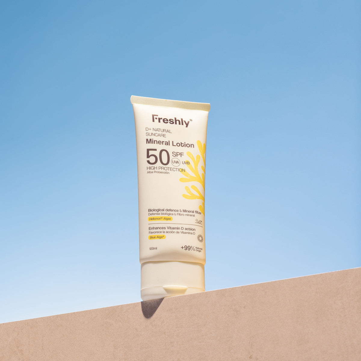 D+ Natural Suncare Mineral Lotion SPF50 100 ml