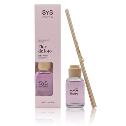 Ambientador Mikado de Flor de Loto Origins SYS Aromas 90 ml | Aroma Floral y Oriental | Relajante_0