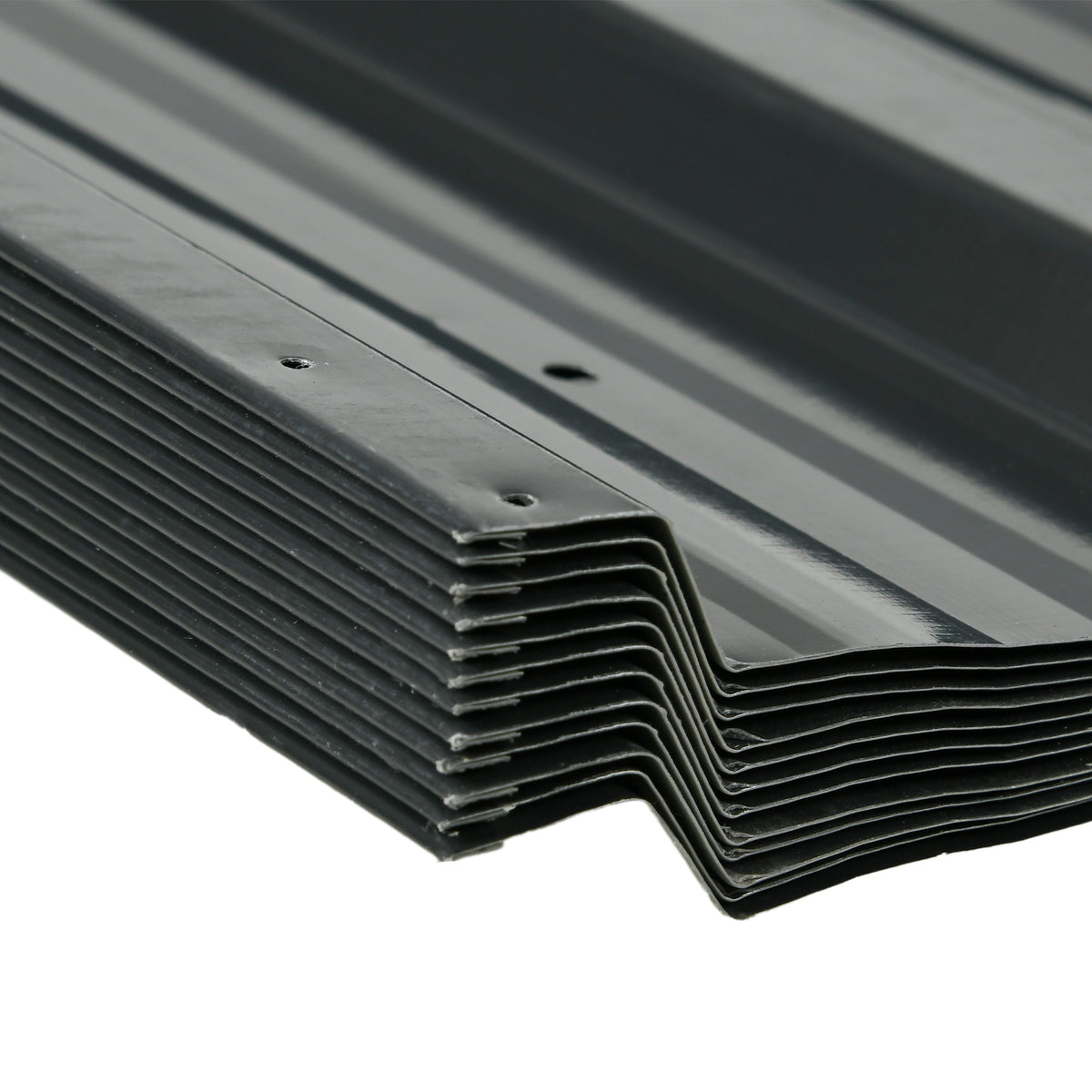 Paneles Acero Galvanizado Outsunny Acero Galvanizado Gris Oscuro 129x45 Cm_3